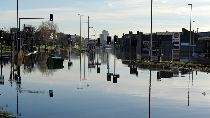 Flooding on Kirkstall Road