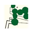 Landscape assets key, with landscape features shown as green and often circular shapes