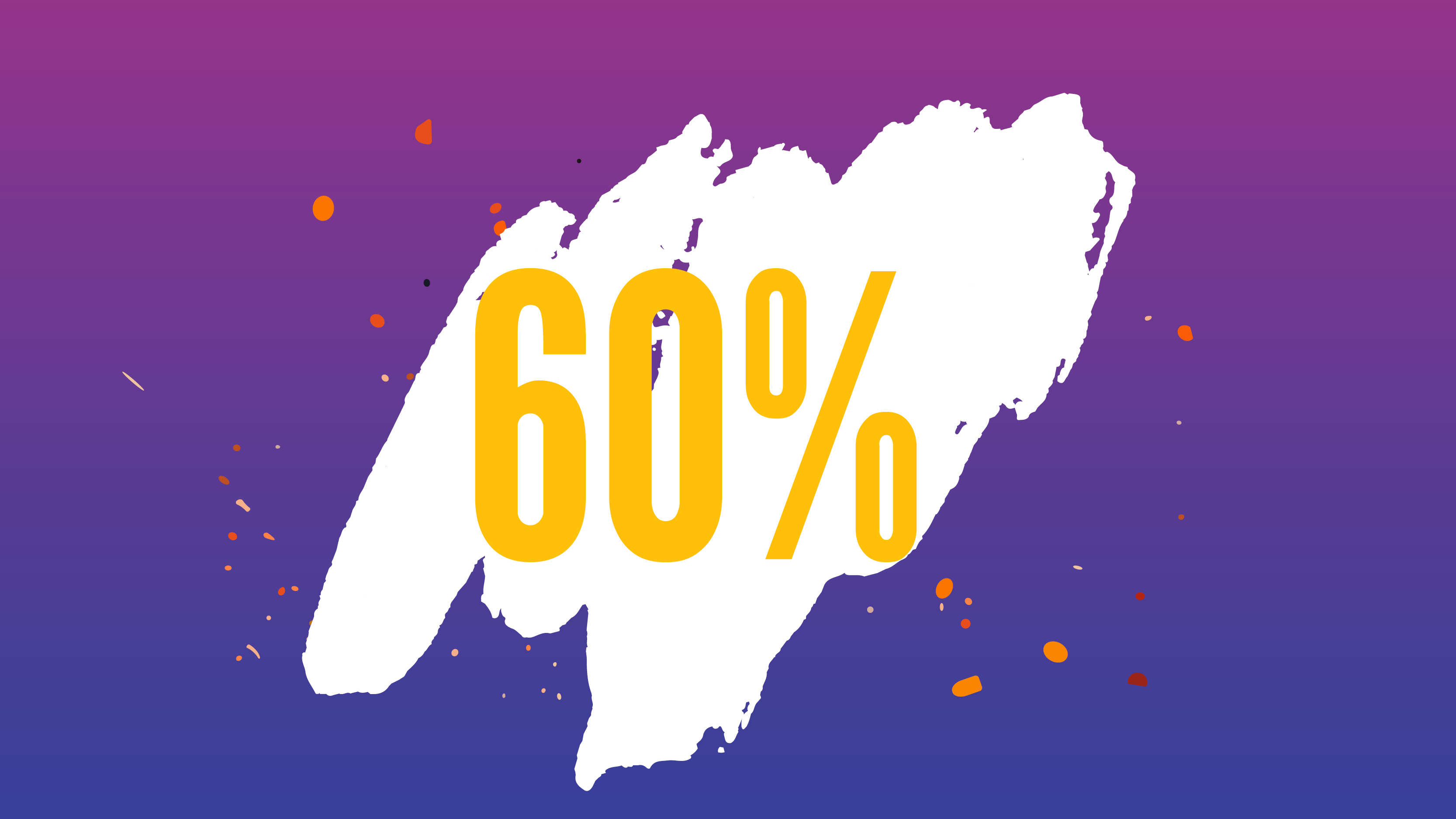 60%