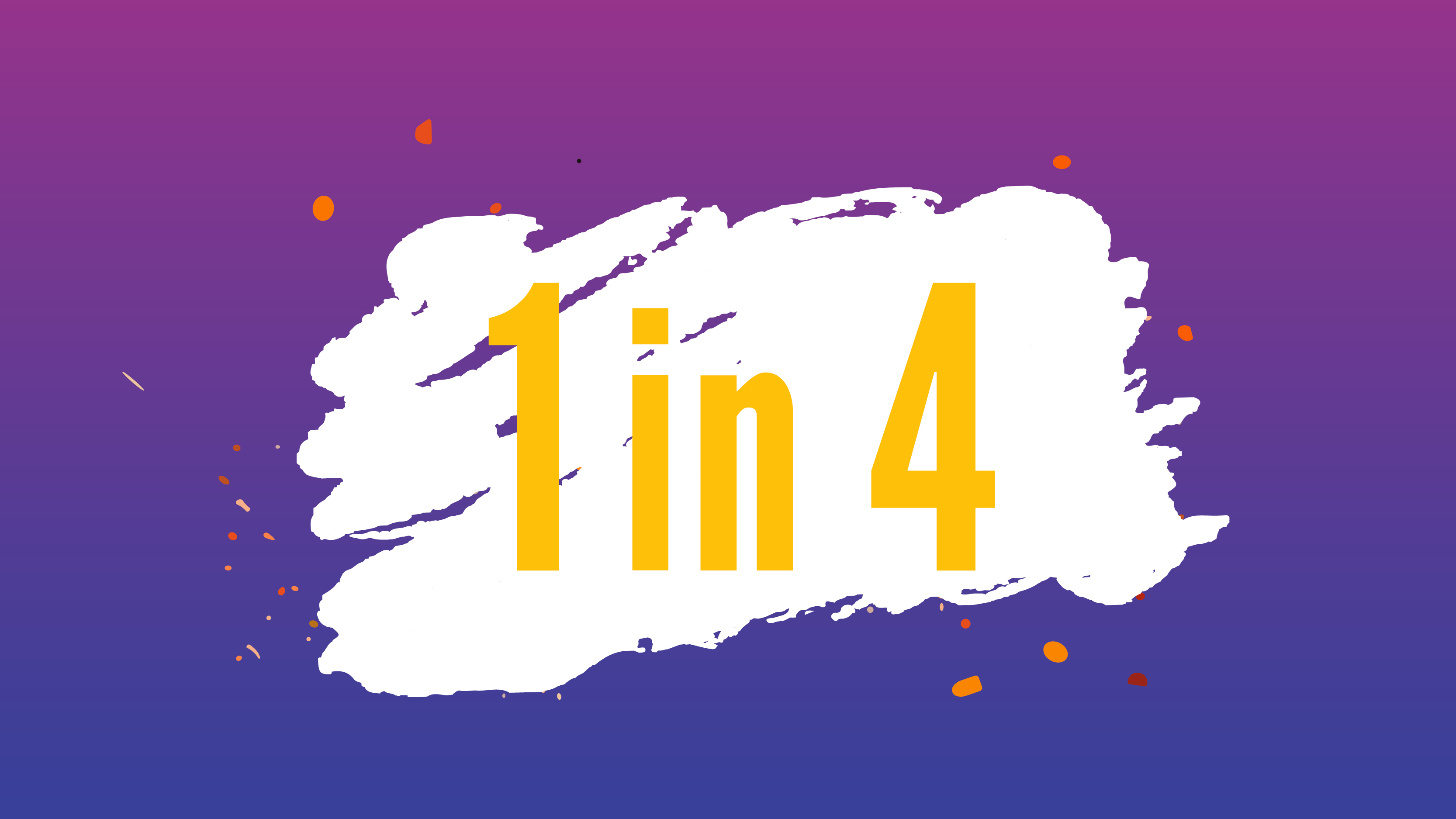1 in 4