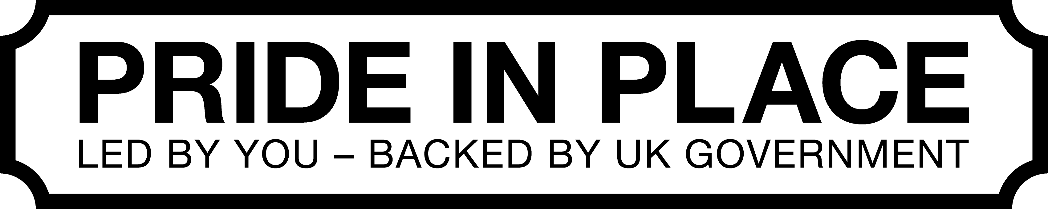 Pride in Place logo (led by you, backed by UK government)