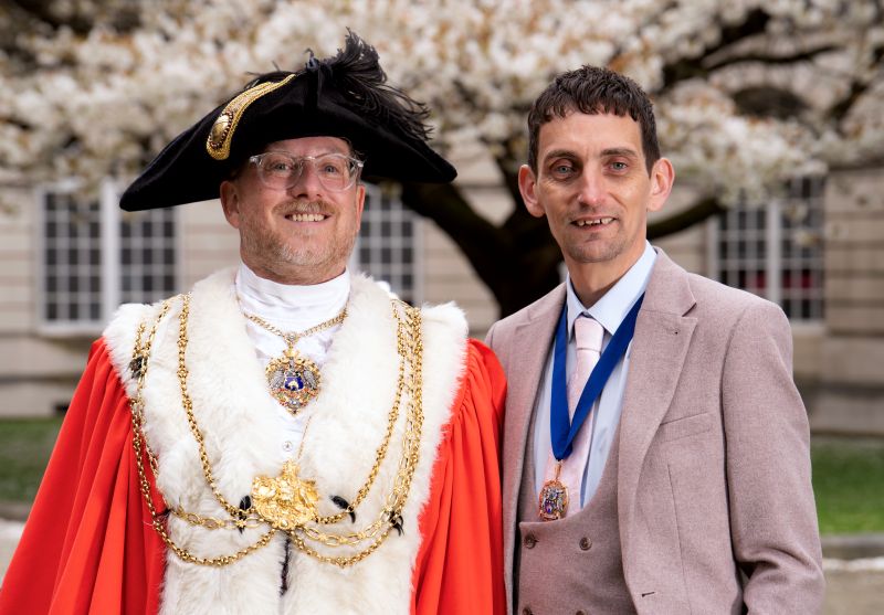 Lord Mayor and the Lord Mayor’s Consort Stephen Holroyd