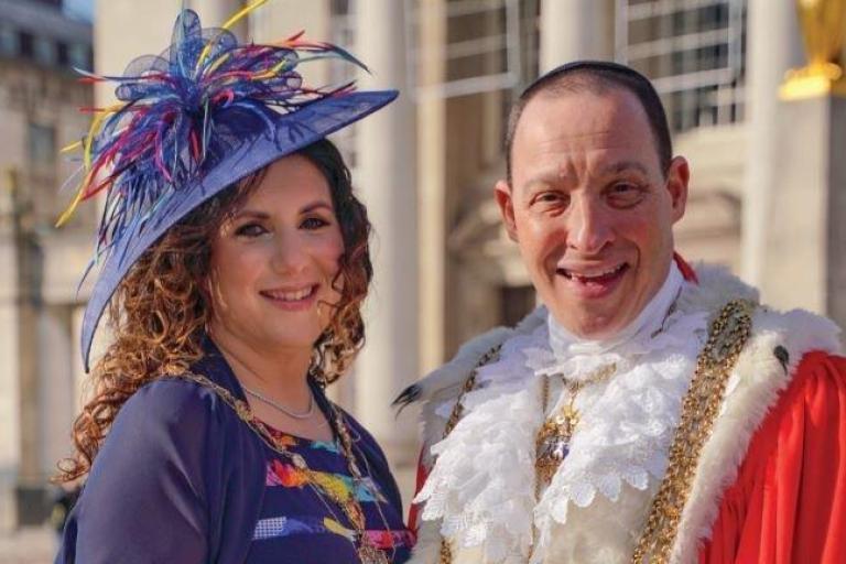 Lord Mayor and Lady Mayoress Dan and Elayna Cohen